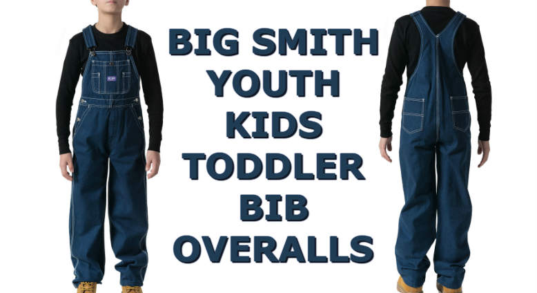 big smith men's denim bib overalls