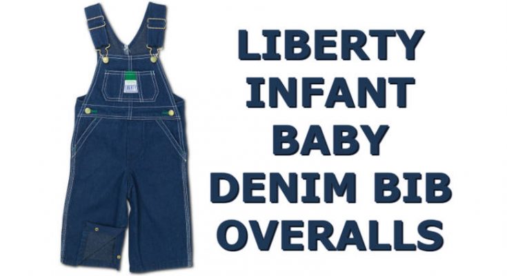 Liberty Infant Baby Denim Bib Overalls
