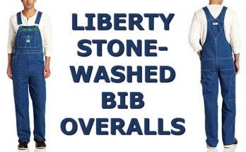 Liberty Men's Stonewashed Denim Bib Overalls