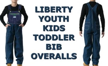 Liberty Youth Kids Toddler Denim Bib Overalls