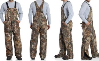 Carhartt Bib Overalls Camo Quilted Lined Realtree Xtra