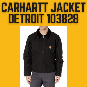 Carhartt Jacket Duck Detroit Blanket Lined 103828