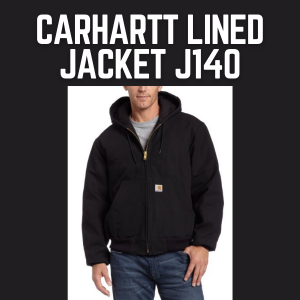 Carhartt Flannel Lined Jacket J140 Insulated Duck