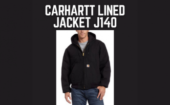 Carhartt Flannel Lined Jacket J140 Insulated Duck