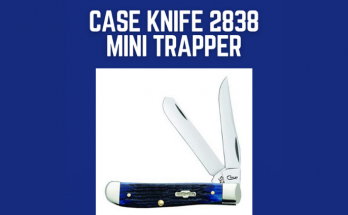 Case Knife 2838 Mini Trapper Blue Bone Rogers Corn Cob Jig