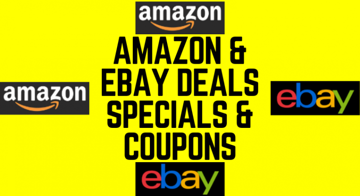 Amazon & Ebay Sales Specials Coupons