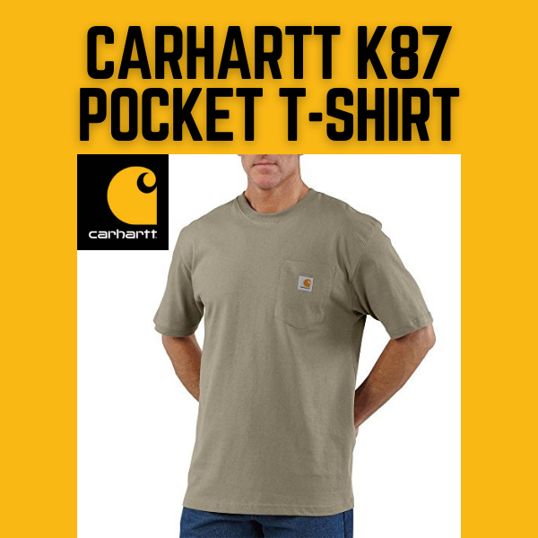 Carhartt K87 Pocket T-Shirt Short Sleeve.