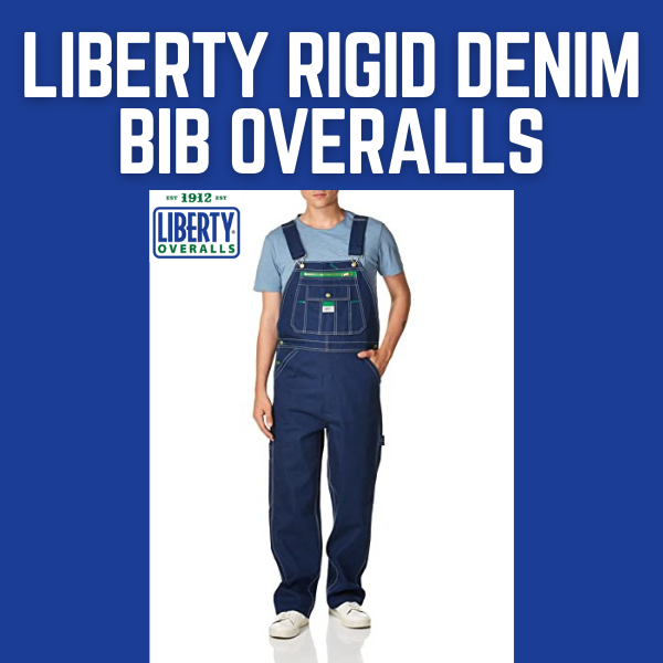 Liberty Mens Rigid Denim Bib Overalls