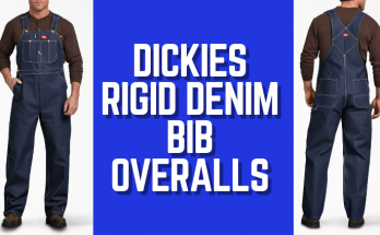 Dickies Men's Indigo Rigid Denim Bib Overalls